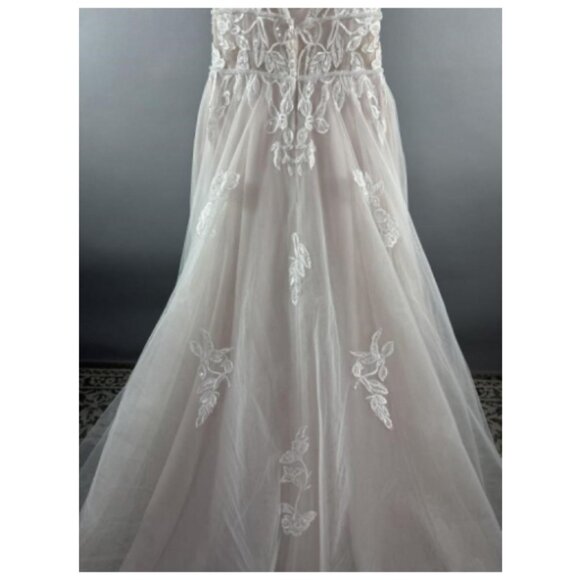 Rebecca Ingram 22RT538B01 Sz 10 Wedding Dress NWT - Picture 10 of 16